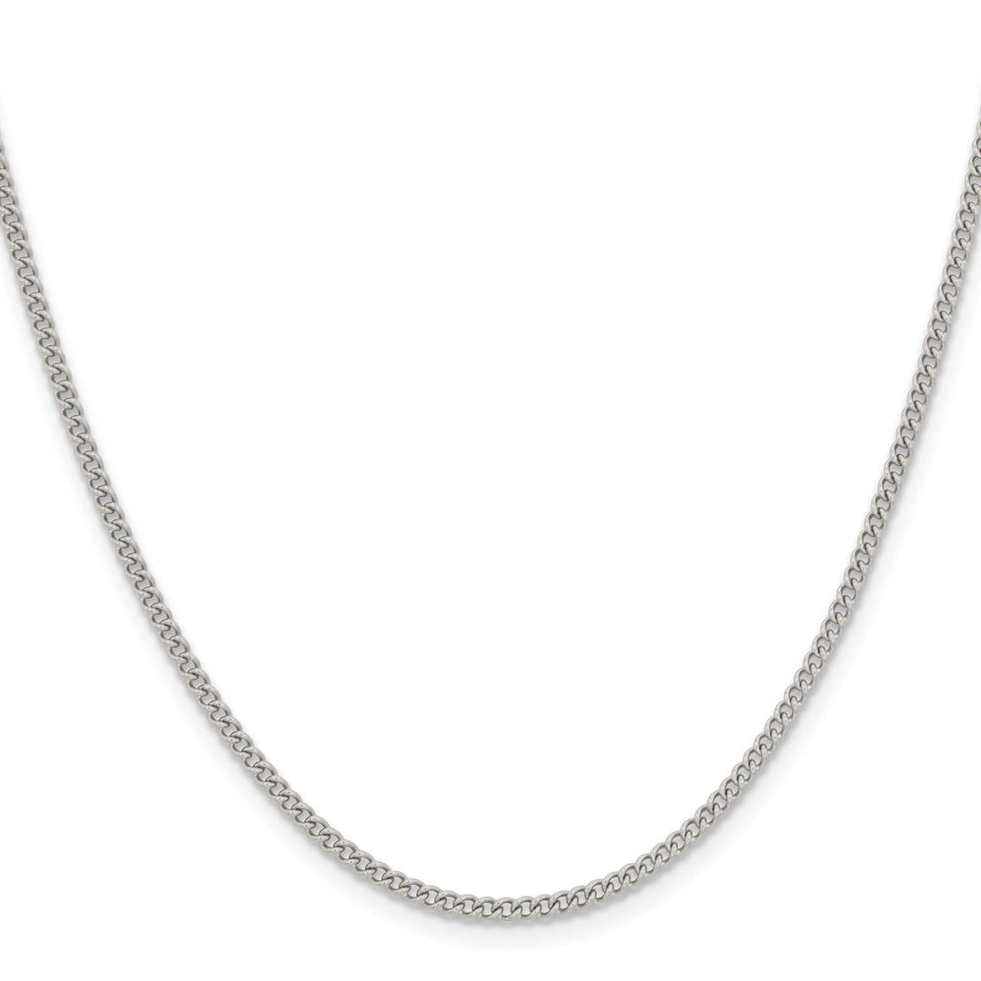 Chisel Stainless Steel 2.25mm Round Curb Chain