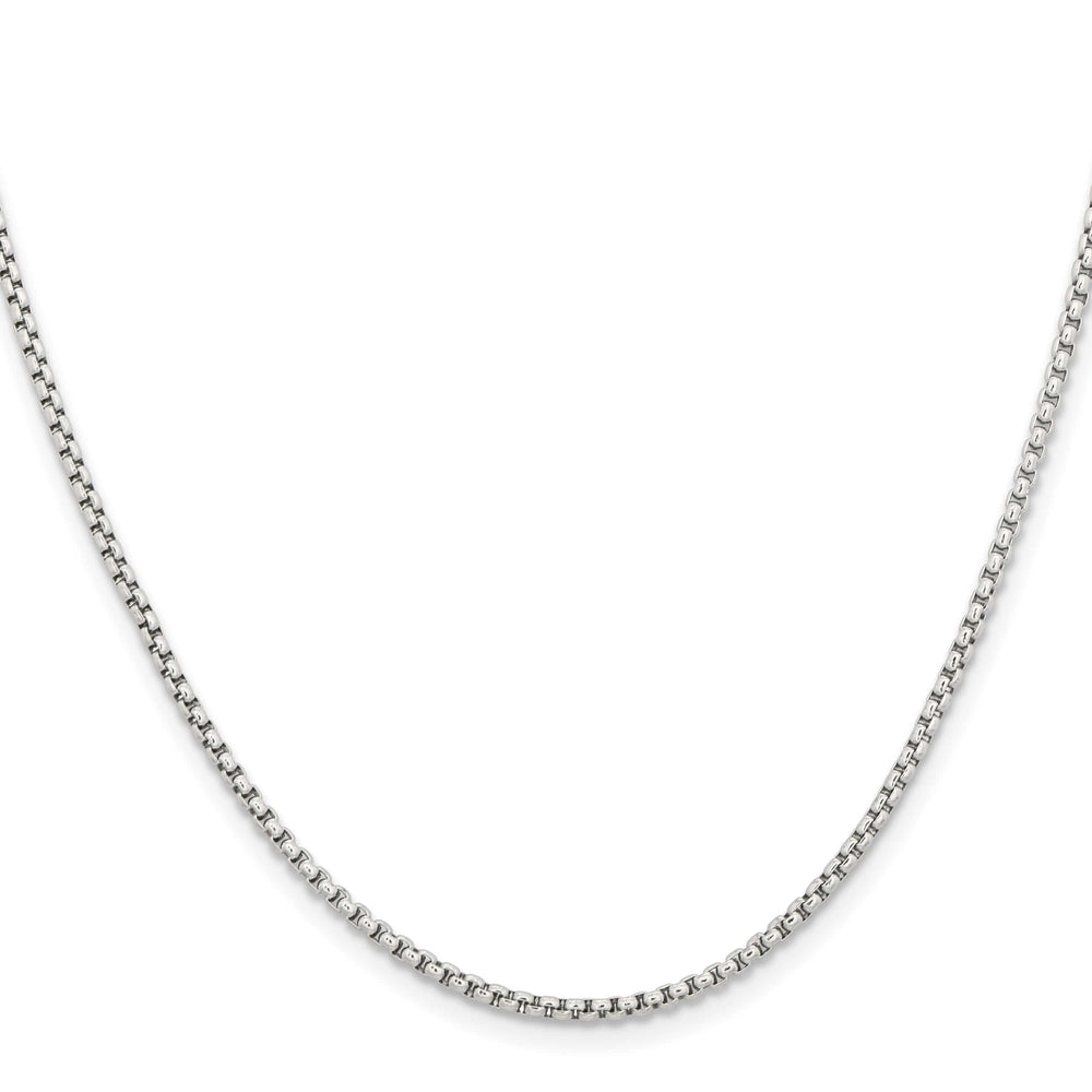 Chisel Stainless Steel 2.2mm Rounded Box Chain
