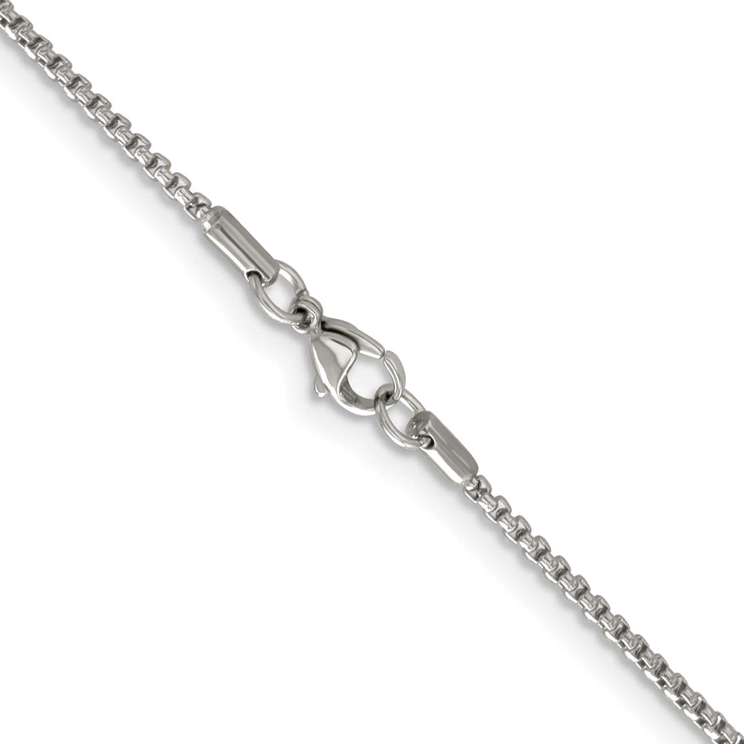 Chisel Stainless Steel 2.2mm Rounded Box Chain