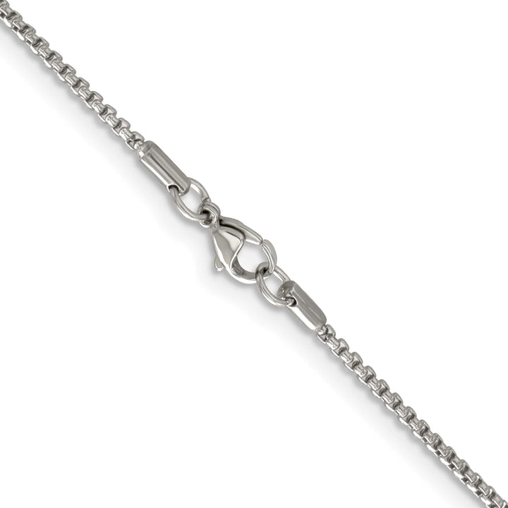 Chisel Stainless Steel 2.2mm Rounded Box Chain