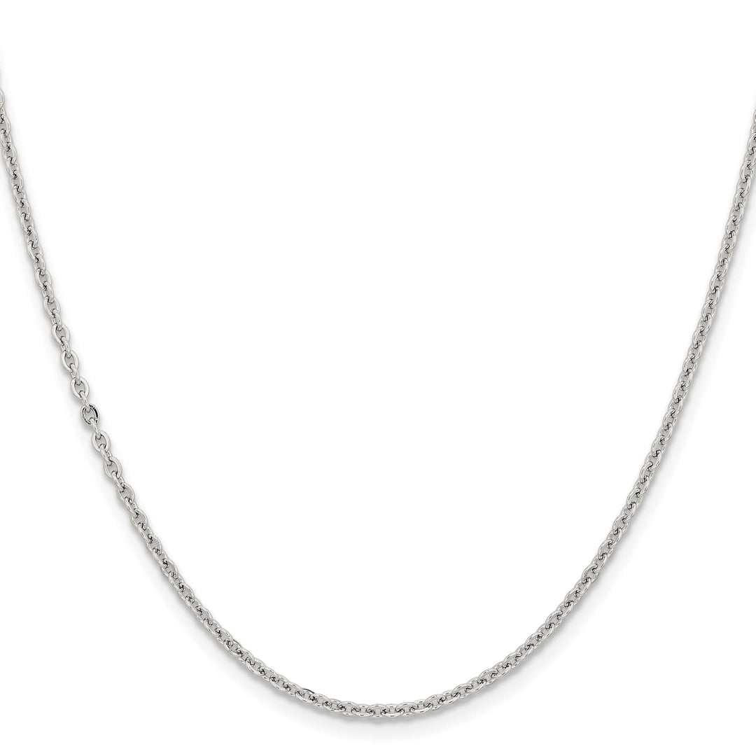 Chisel Stainless Steel 2.3mm Cable Chain 16 Inch