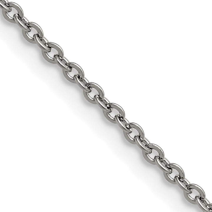 Chisel Stainless Steel 2.3mm Cable Chain 16 Inch