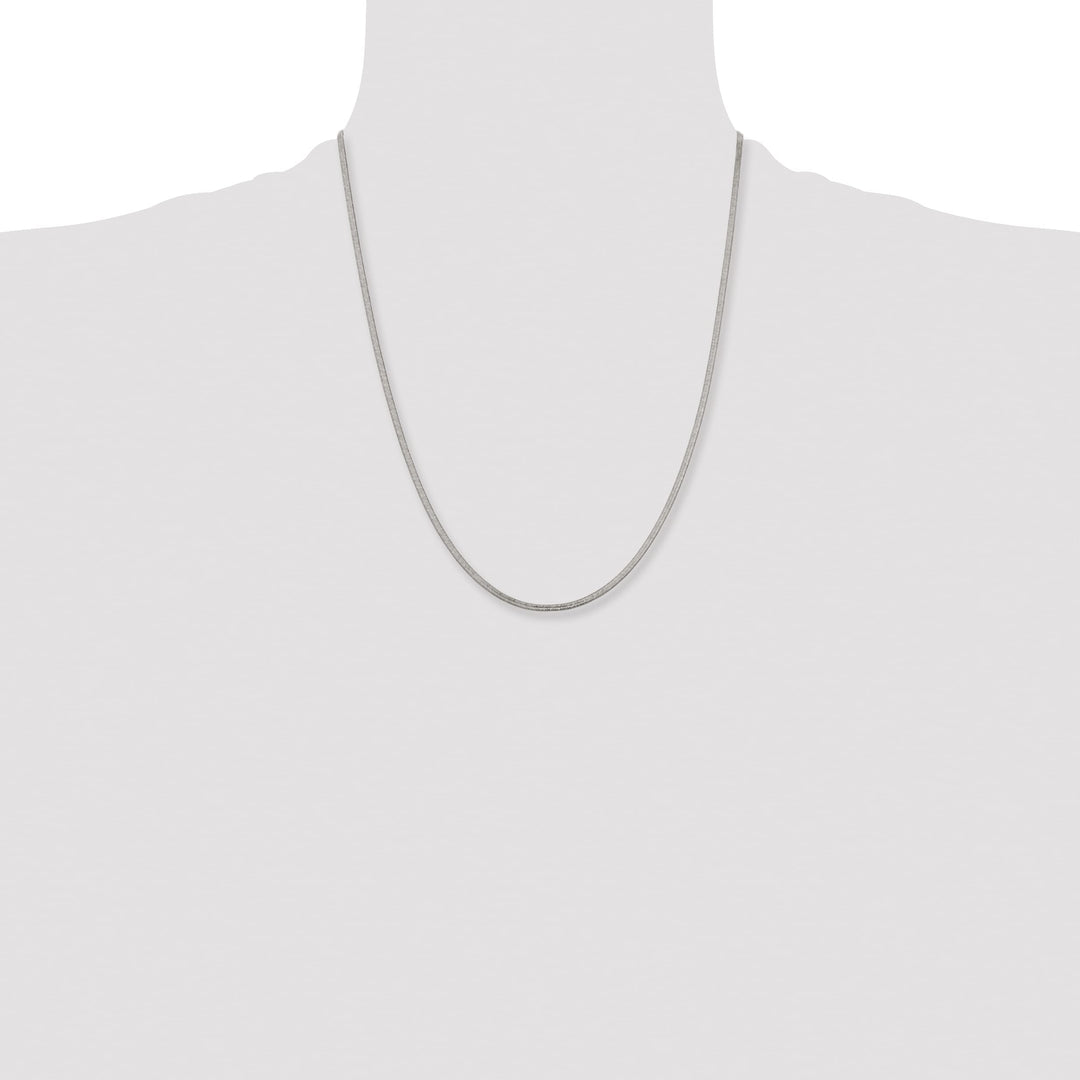 Chisel Stainless Steel 2.3mm Herringbone Chain