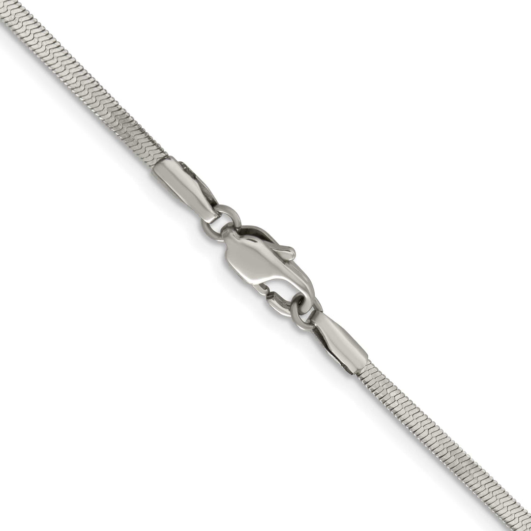 Chisel Stainless Steel 2.3mm Herringbone Chain