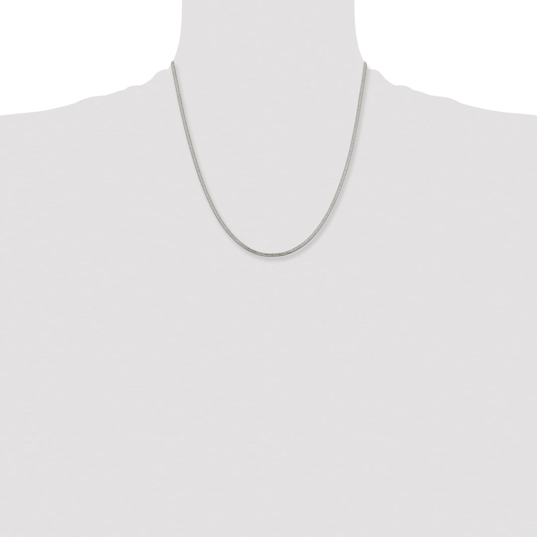 Chisel Stainless Steel 2.3mm Herringbone Chain