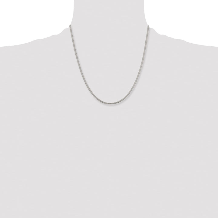 Chisel Stainless Steel 2.3mm Herringbone Chain