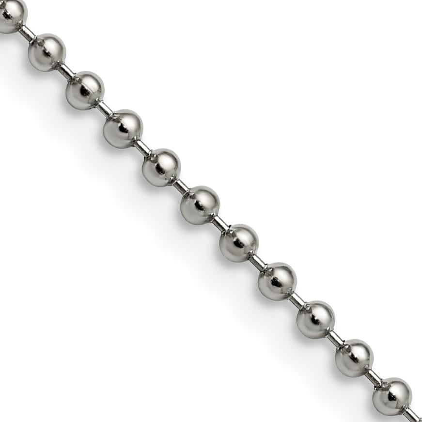 Chisel Stainless Steel 2.4mm Ball Chain