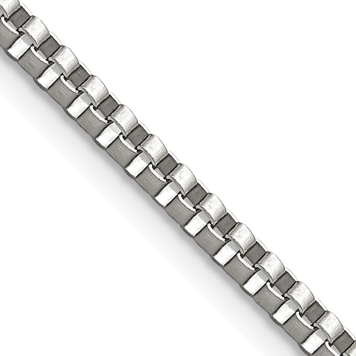 Chisel Stainless Steel 2.4mm Box Chain