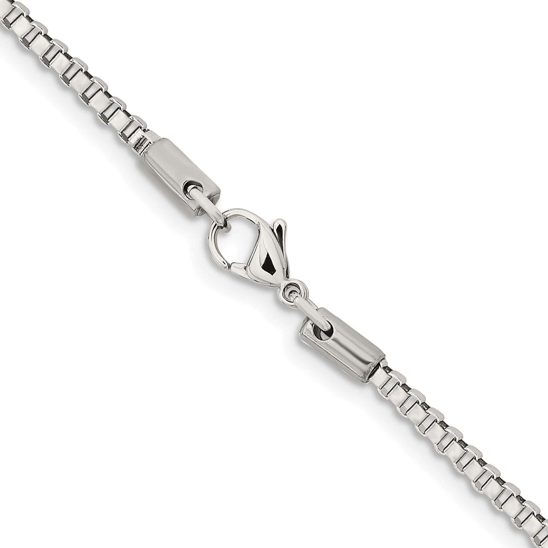 Chisel Stainless Steel 2.4mm Box Chain