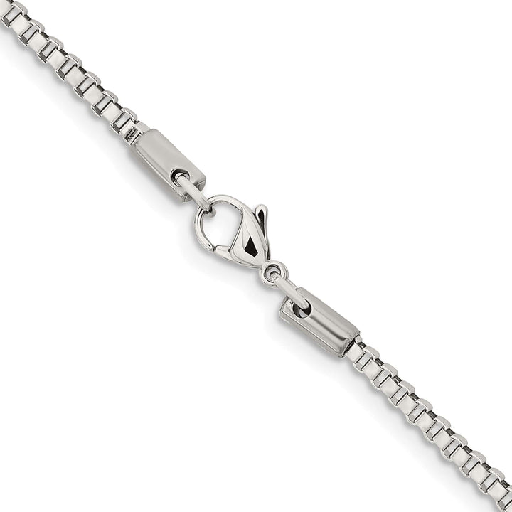 Chisel Stainless Steel 2.4mm Box Chain