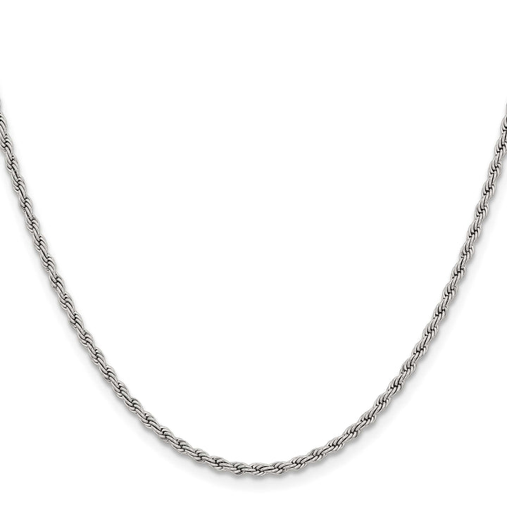 Chisel Stainless Steel 2.4mm Rope Chain