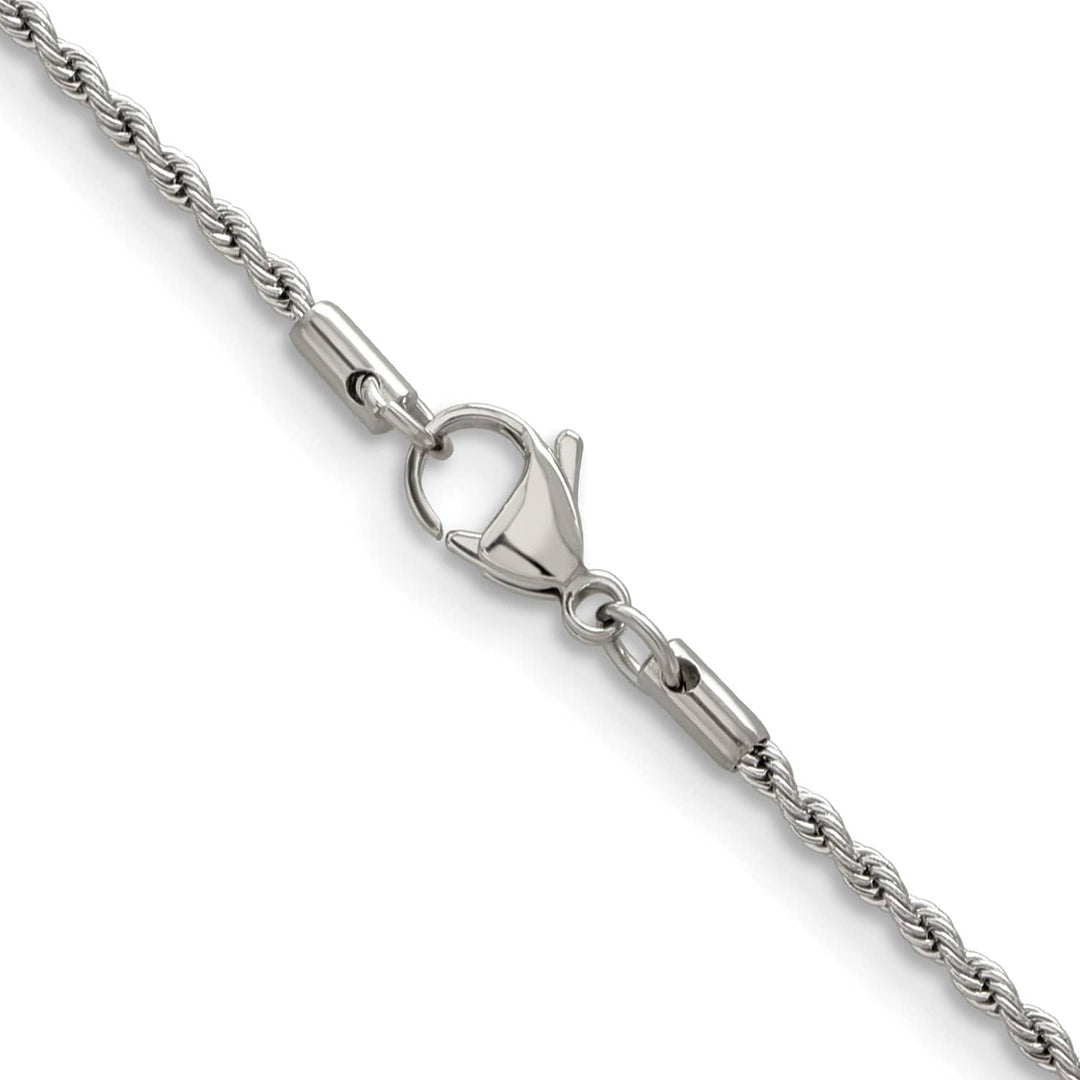 Chisel Stainless Steel 2.4mm Rope Chain