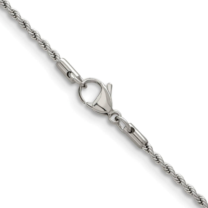 Chisel Stainless Steel 2.4mm Rope Chain