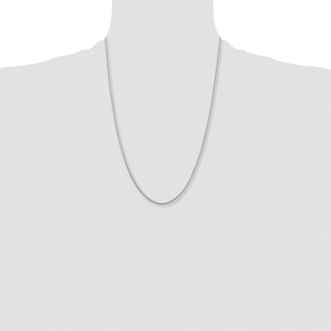 Chisel Stainless Steel 2.4mm Snake Chain