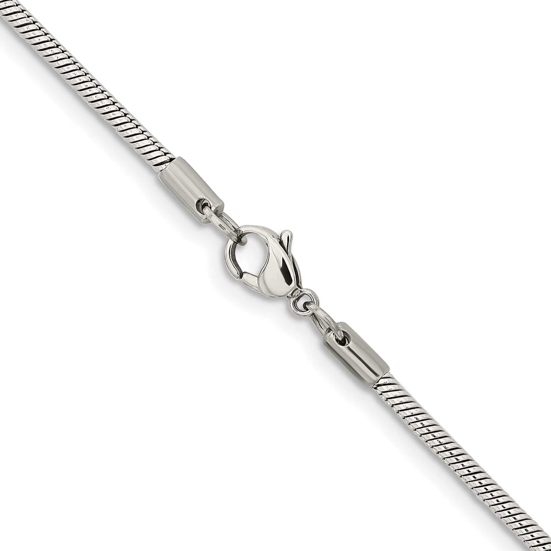 Chisel Stainless Steel 2.4mm Snake Chain