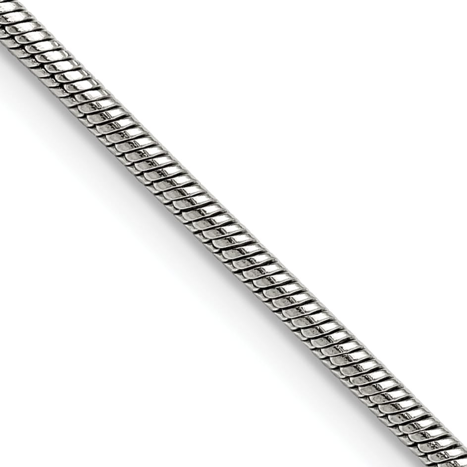Chisel Stainless Steel 2.4mm Snake Chain