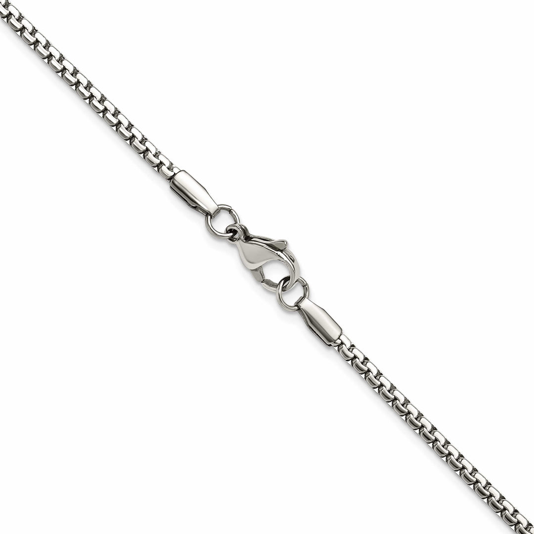 Chisel Stainless Steel 2.5mm Fancy Box Chain