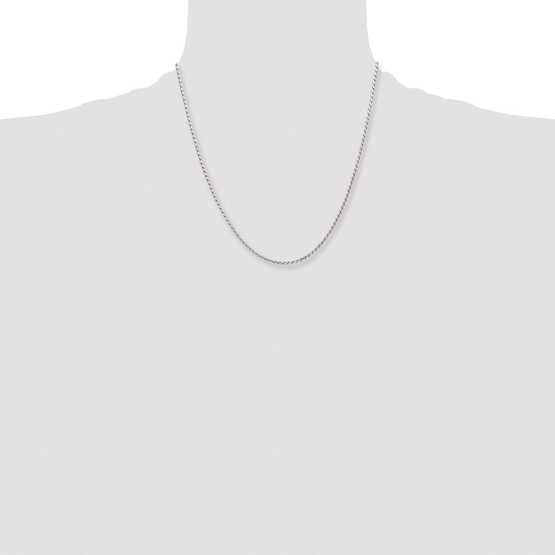 Chisel Stainless Steel 2.5mm Fancy Link Chain