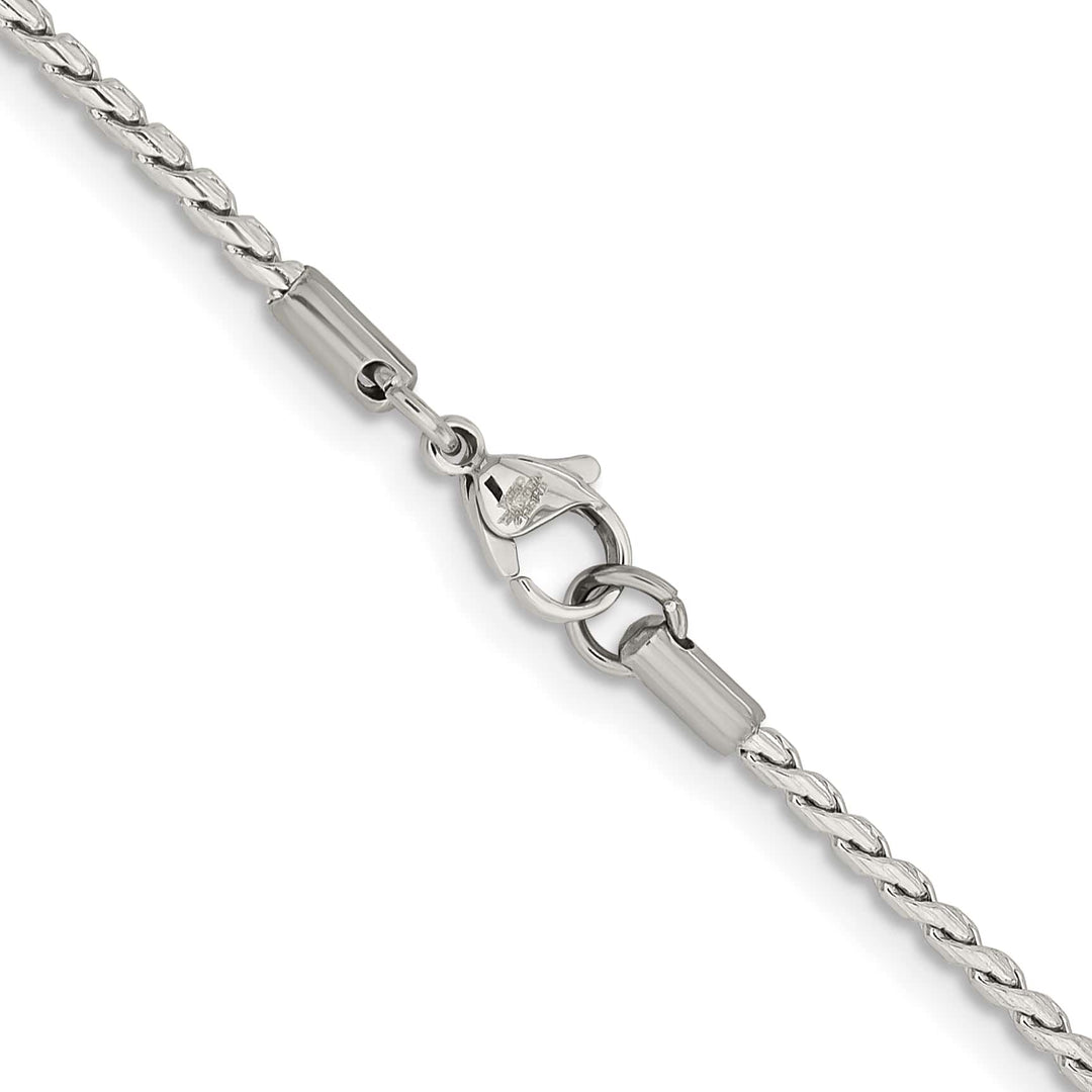 Chisel Stainless Steel 2.5mm Fancy Link Chain