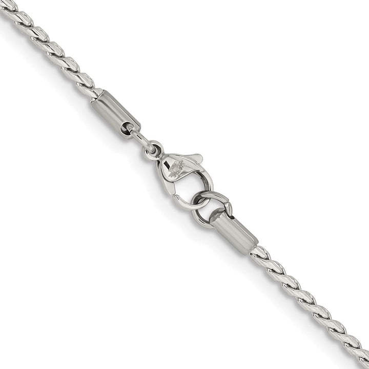 Chisel Stainless Steel 2.5mm Fancy Link Chain