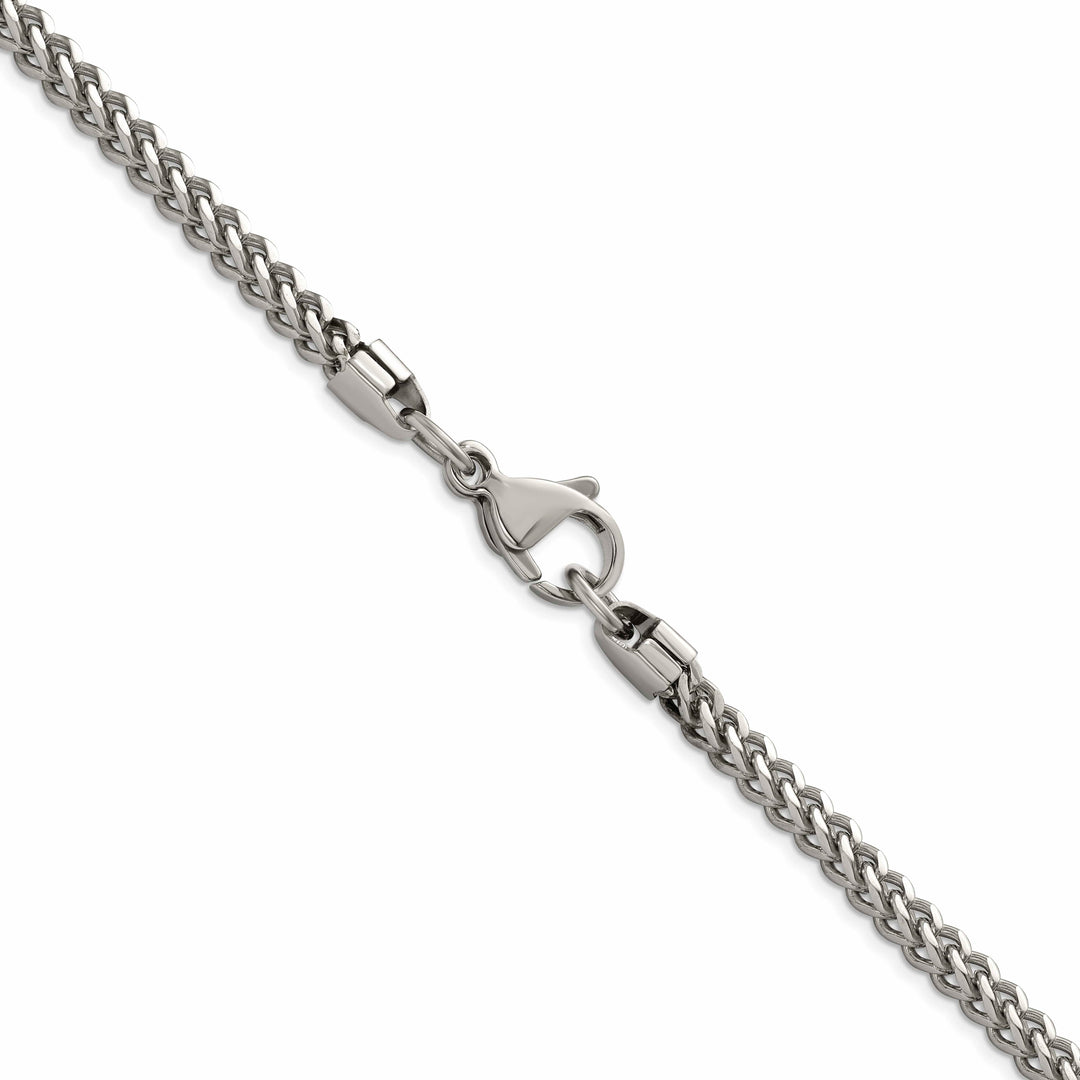 Chisel Stainless Steel 2.5mm Franco Chain