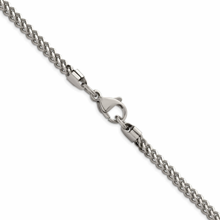 Chisel Stainless Steel 2.5mm Franco Chain