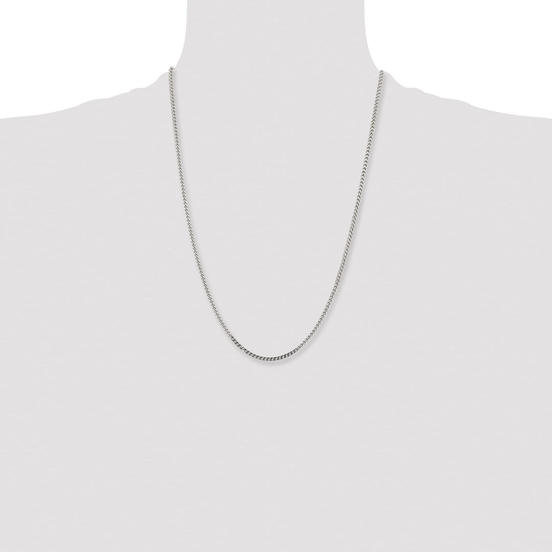 Chisel Stainless Steel 2.5mm Franco Chain