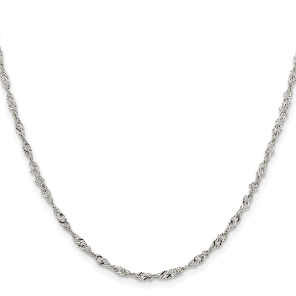 Chisel Stainless Steel 2.5mm Singapore Chain