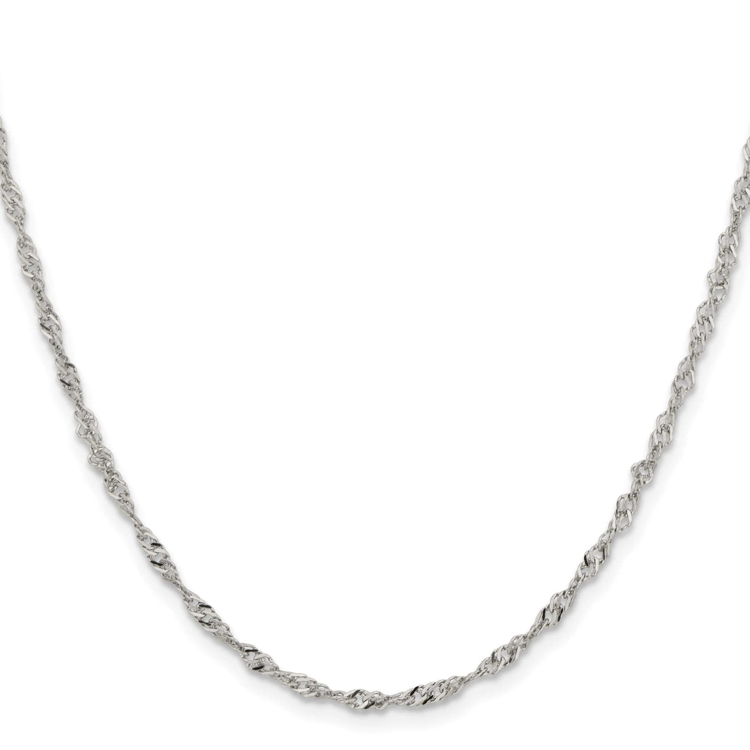 Chisel Stainless Steel 2.5mm Singapore Chain