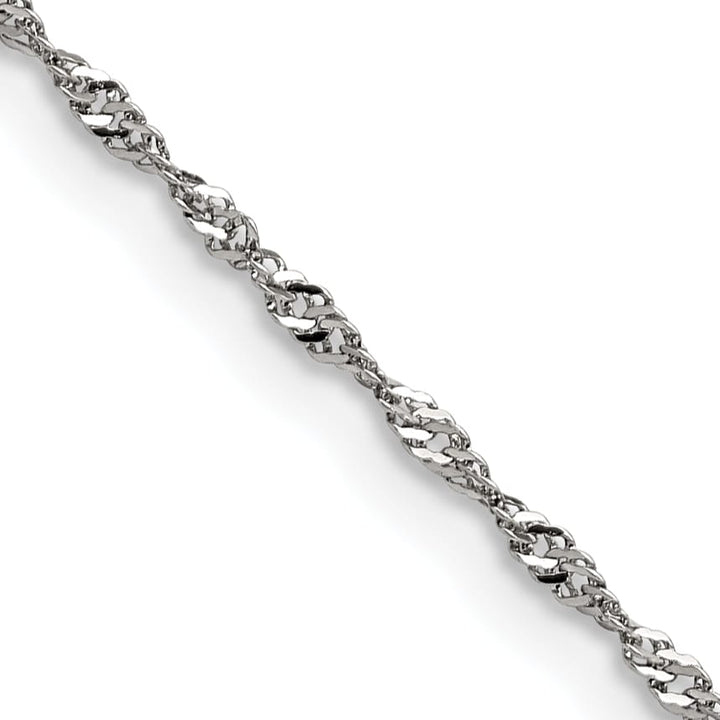 Chisel Stainless Steel 2mm Singapore Chain