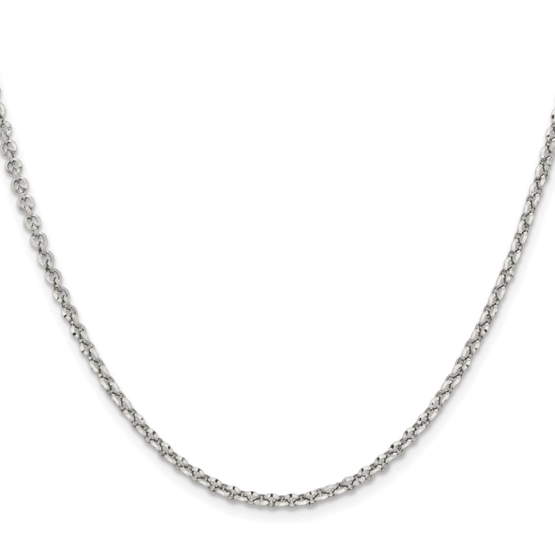 Chisel Stainless Steel 3.2mm Rolo Chain 16 Inch