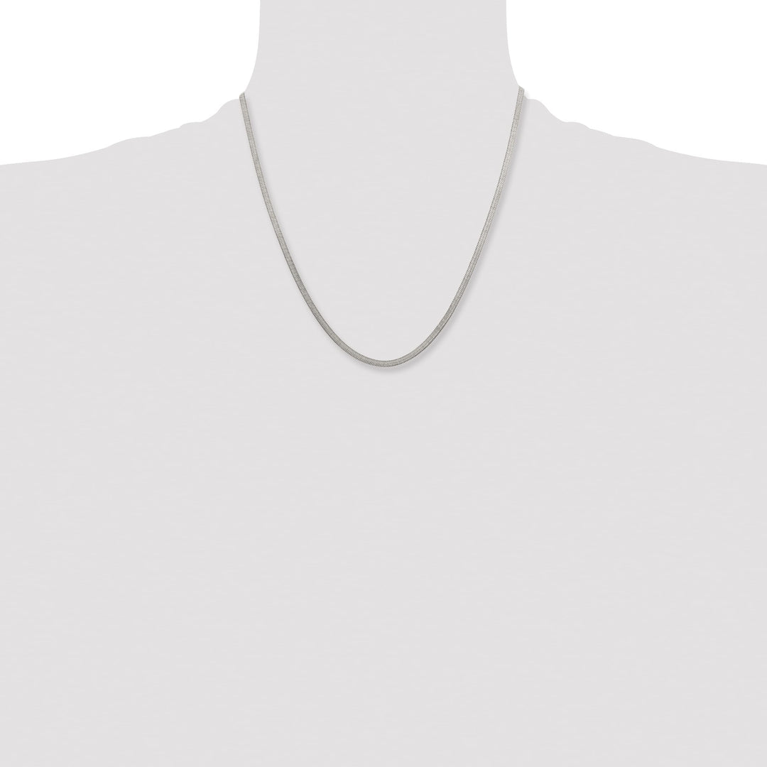 Chisel Stainless Steel 3.3mm Herringbone Chain