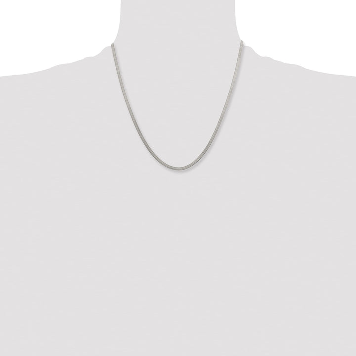 Chisel Stainless Steel 3.3mm Herringbone Chain