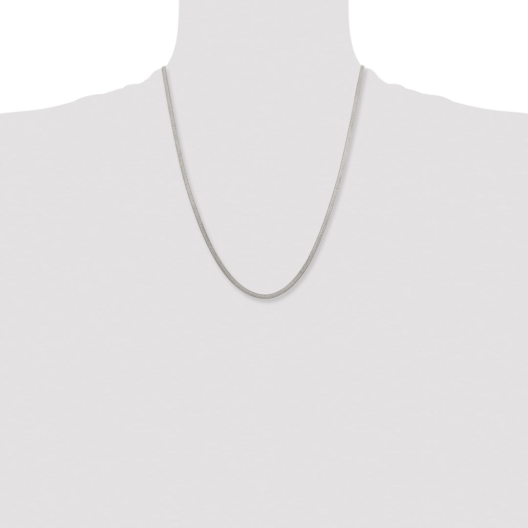 Chisel Stainless Steel 3.3mm Herringbone Chain