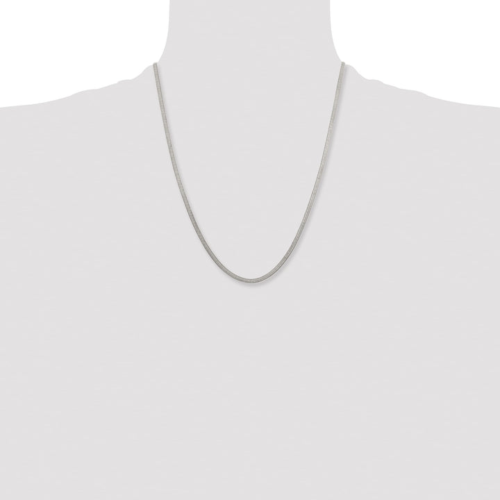 Chisel Stainless Steel 3.3mm Herringbone Chain
