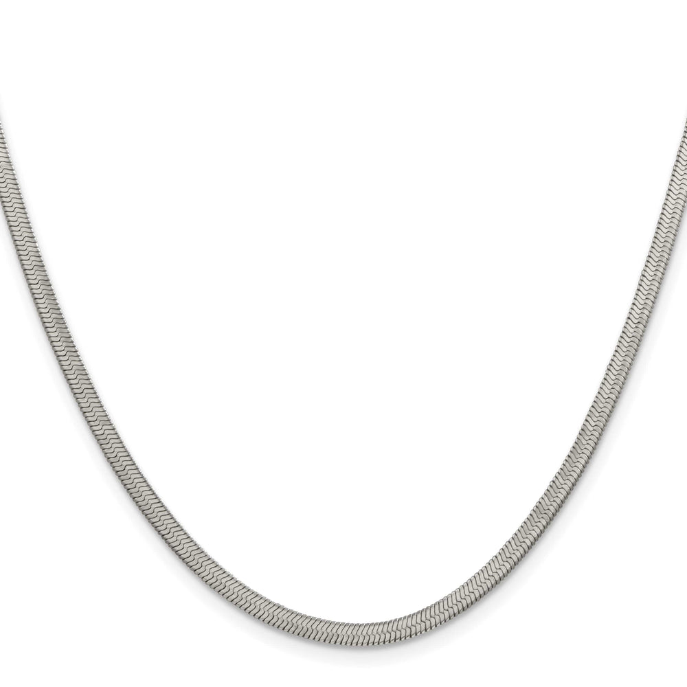 Chisel Stainless Steel 3.3mm Herringbone Chain