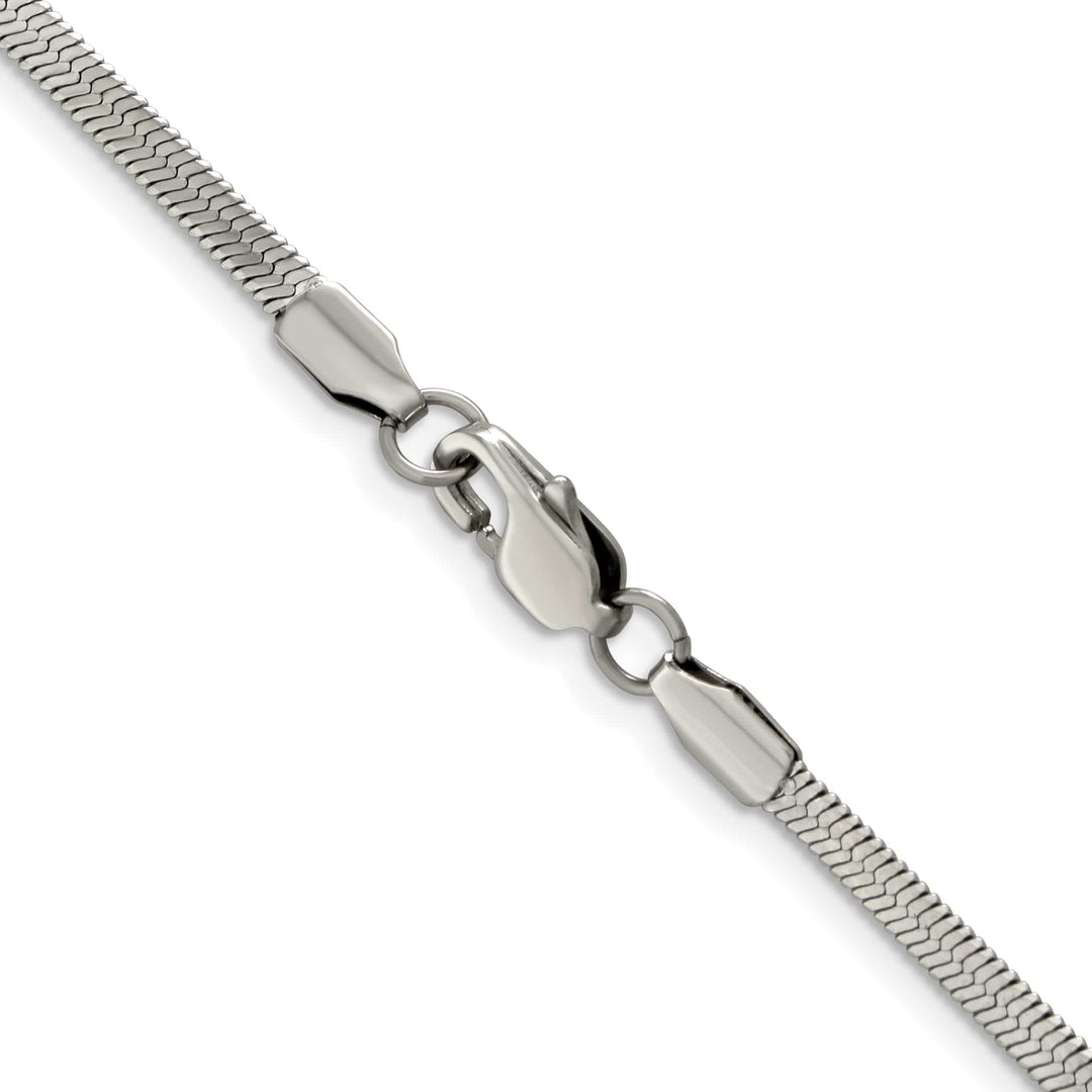 Chisel Stainless Steel 3.3mm Herringbone Chain