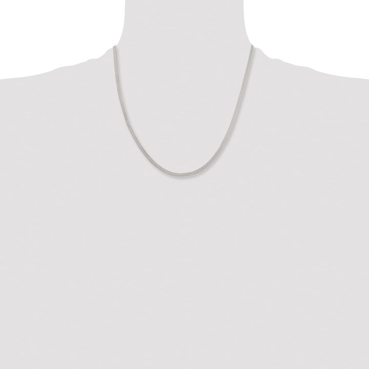 Chisel Stainless Steel 3.4mm Herringbone Chain
