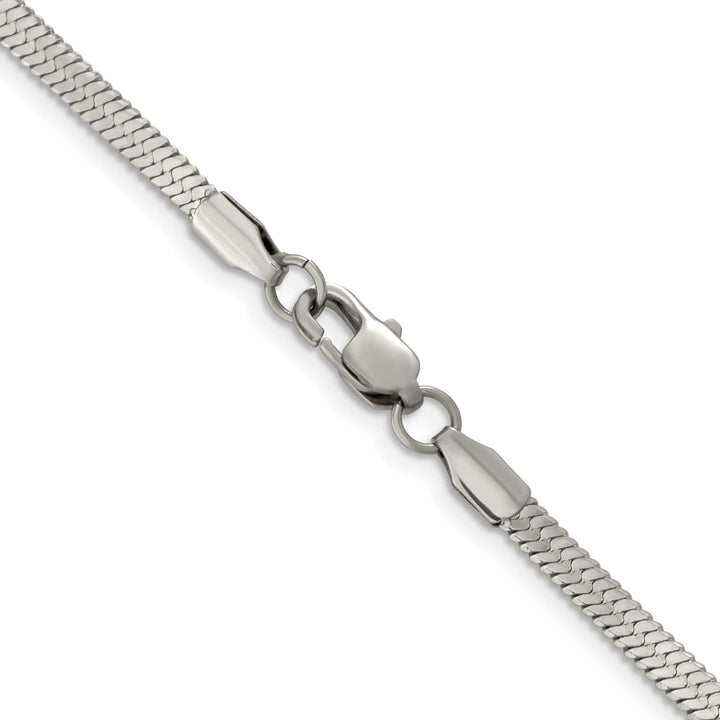 Chisel Stainless Steel 3.4mm Herringbone Chain