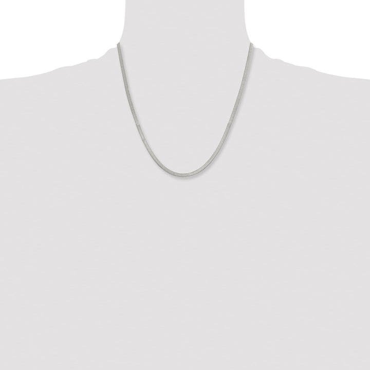 Chisel Stainless Steel 3.90mm Herringbone Chain