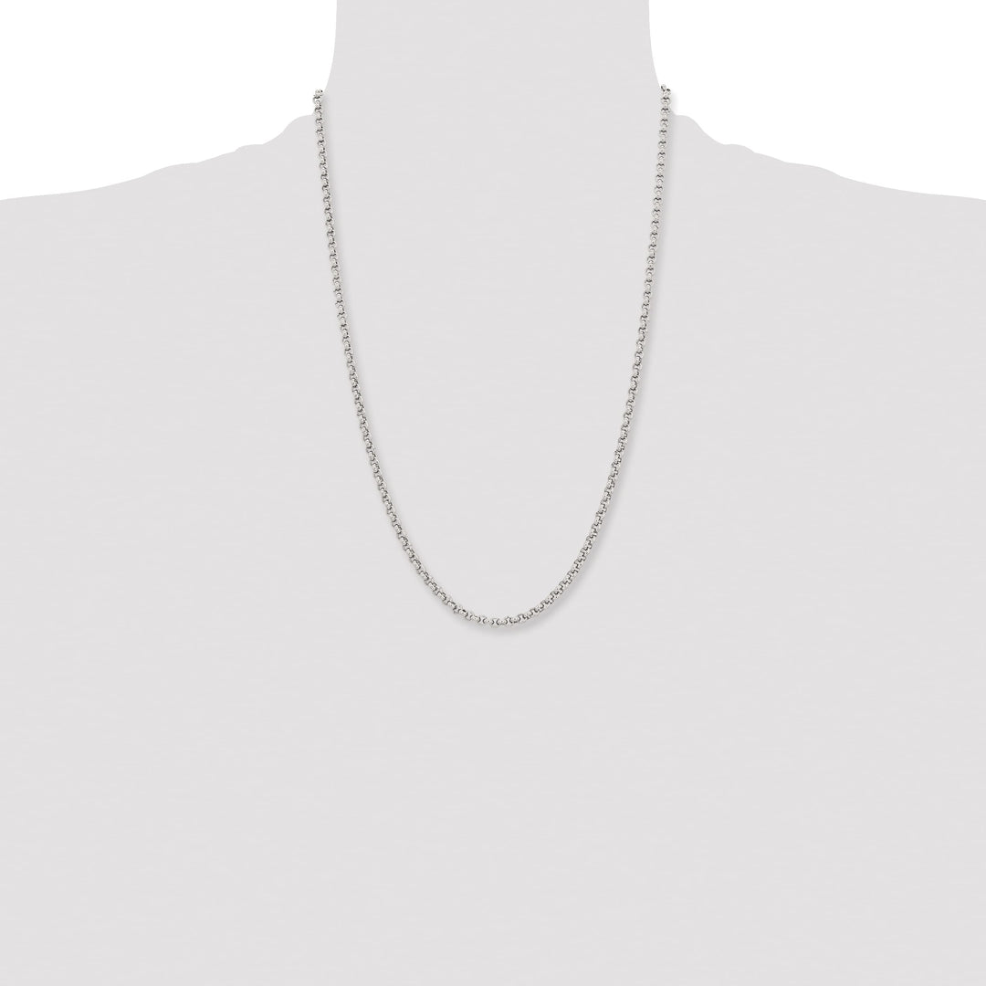 Chisel Stainless Steel 3.9mm Rolo Chain