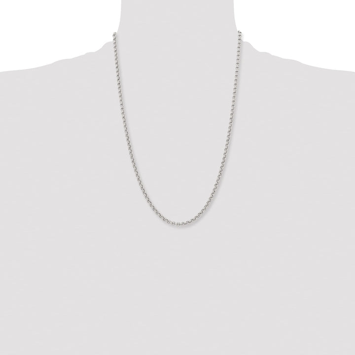 Chisel Stainless Steel 3.9mm Rolo Chain