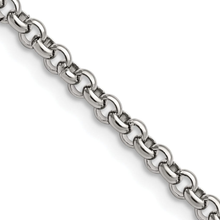 Chisel Stainless Steel 3.9mm Rolo Chain