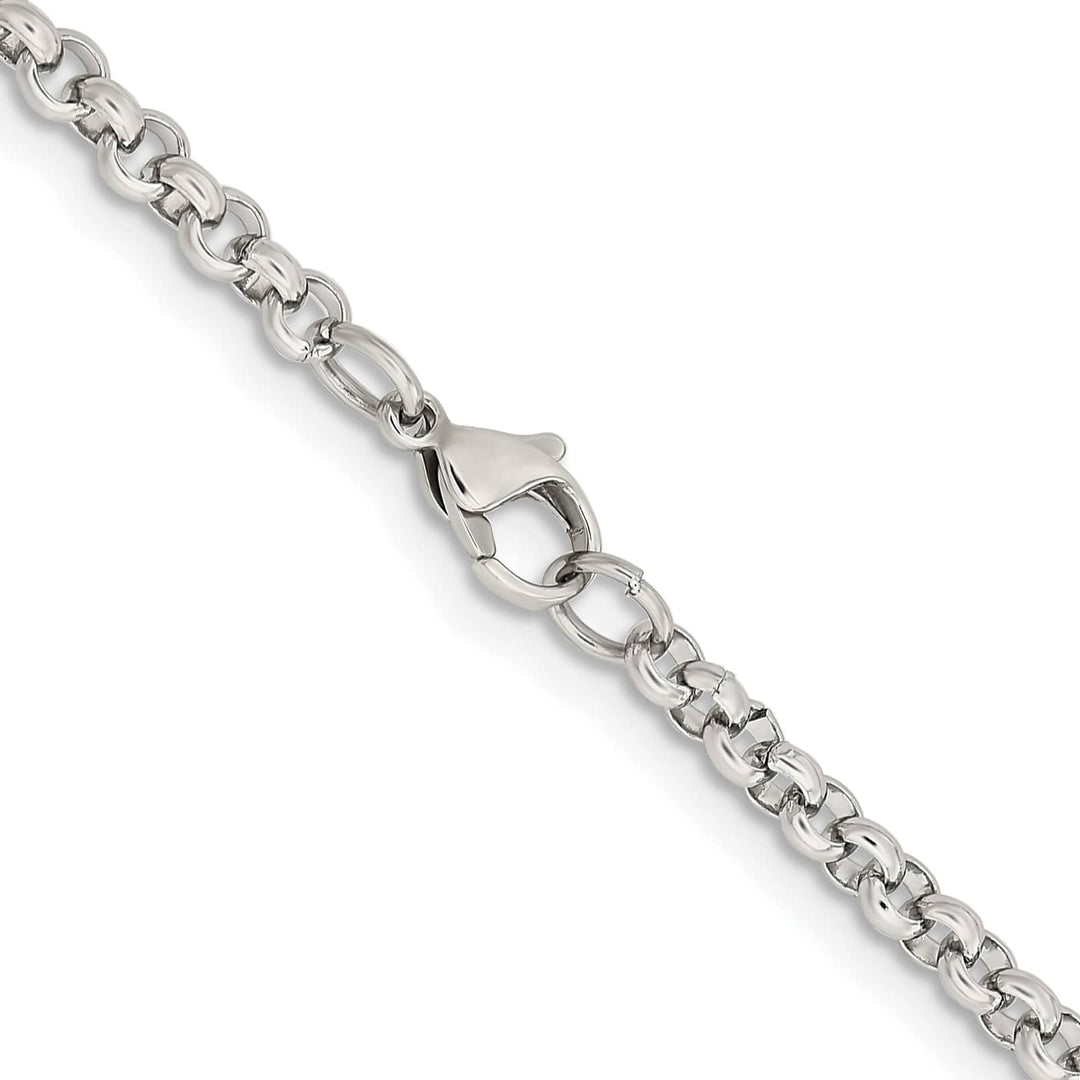 Chisel Stainless Steel 3.9mm Rolo Chain