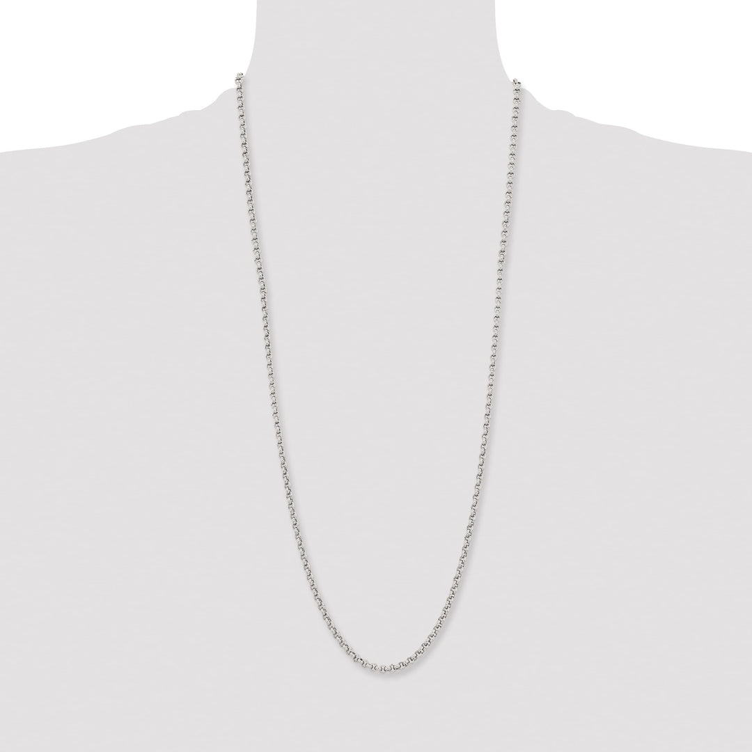 Chisel Stainless Steel 3.9mm Rolo Chain