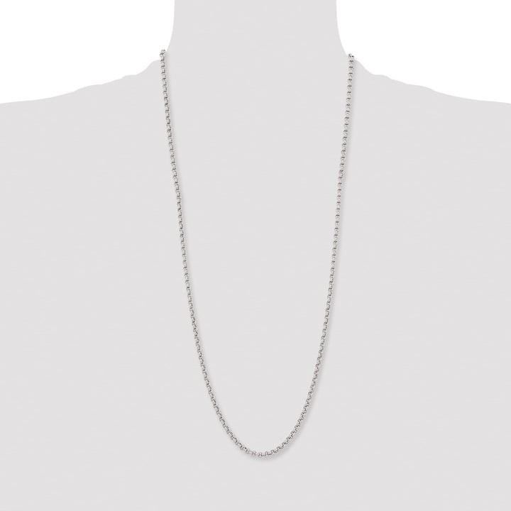 Chisel Stainless Steel 3.9mm Rolo Chain