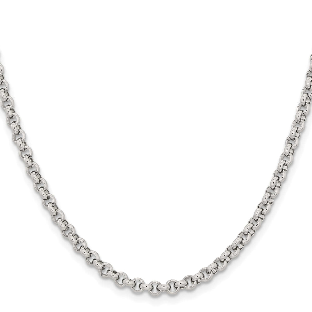 Chisel Stainless Steel 3.9mm Rolo Chain