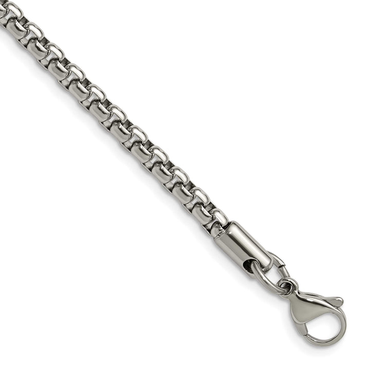 Chisel Stainless Steel 3.9mm Rounded Box Chain