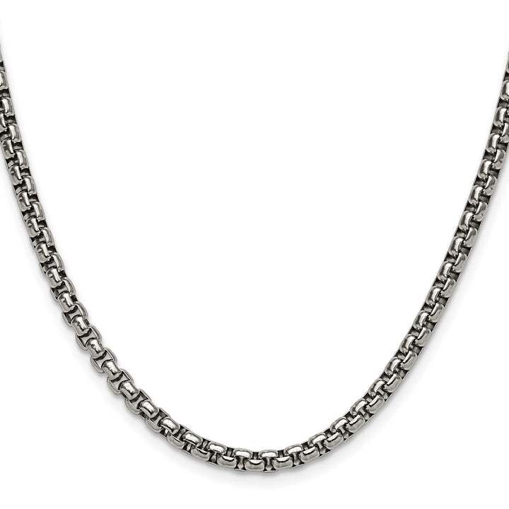 Chisel Stainless Steel 3.9mm Rounded Box Chain
