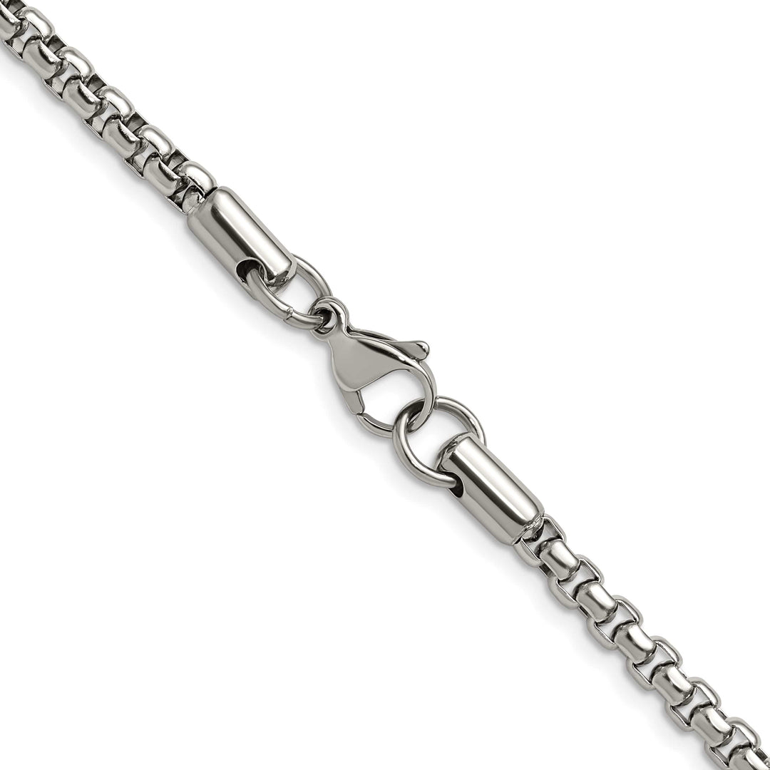 Chisel Stainless Steel 3.9mm Rounded Box Chain